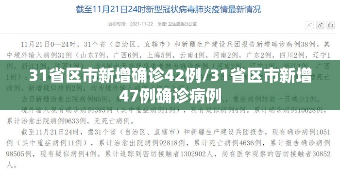 31省区市新增确诊42例/31省区市新增47例确诊病例