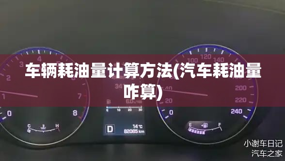 车辆耗油量计算方法(汽车耗油量咋算) 车辆耗油量计算方法(汽车耗油量咋算)