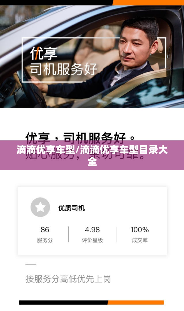 滴滴优享车型/滴滴优享车型目录大全