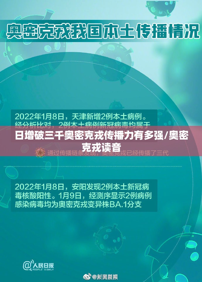 日增破三千奥密克戎传播力有多强/奥密克戎读音 日增破三千奥密克戎传播力有多强/奥密克戎读音