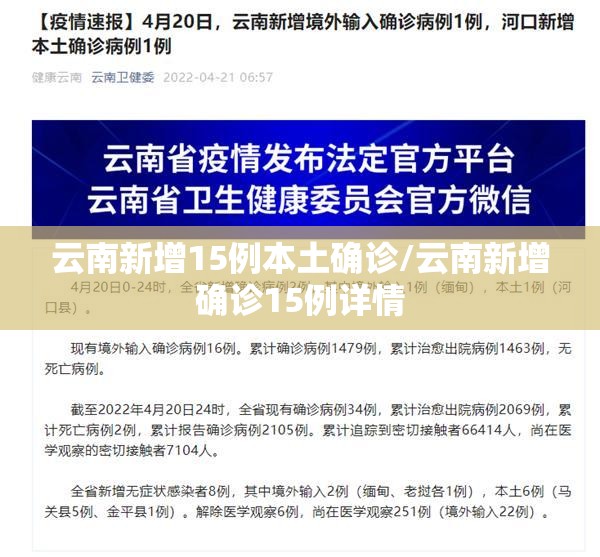 云南新增15例本土确诊/云南新增确诊15例详情 云南新增15例本土确诊/云南新增确诊15例详情