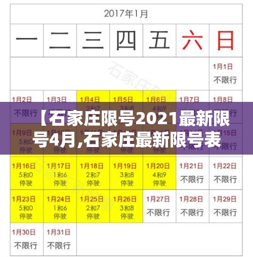 【石家庄限号2021最新限号4月,石家庄最新限号表2021年2月】