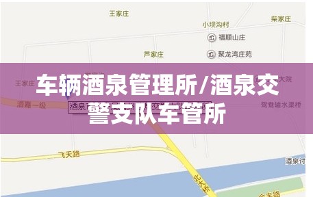 车辆酒泉管理所/酒泉交警支队车管所