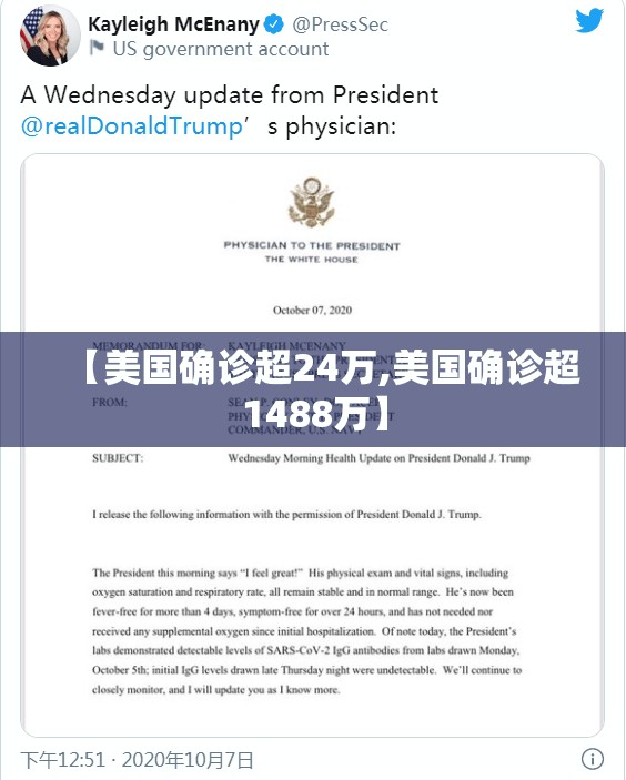 【美国确诊超24万,美国确诊超1488万】 【美国确诊超24万,美国确诊超1488万】