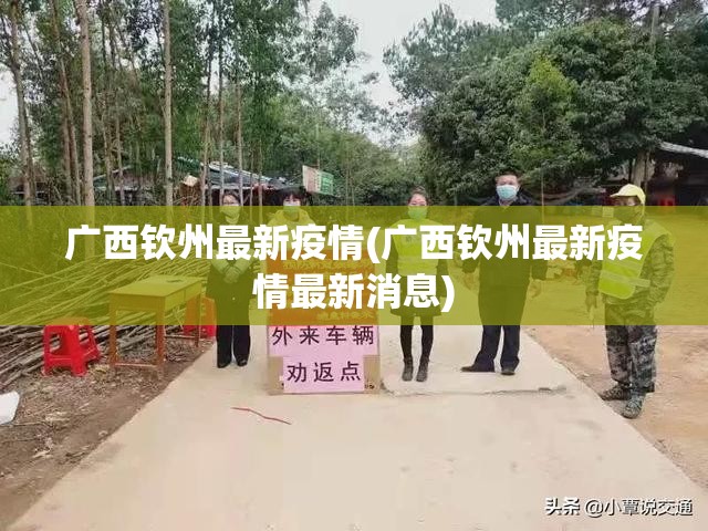 广西钦州最新疫情(广西钦州最新疫情最新消息)