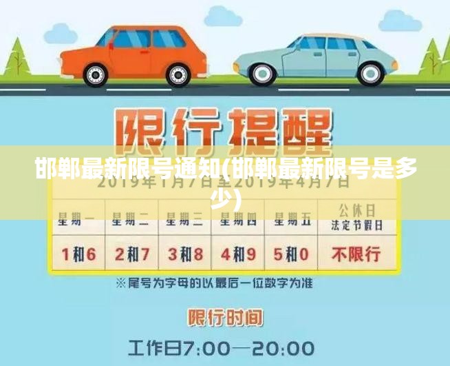 邯郸最新限号通知(邯郸最新限号是多少) 邯郸最新限号通知(邯郸最新限号是多少)