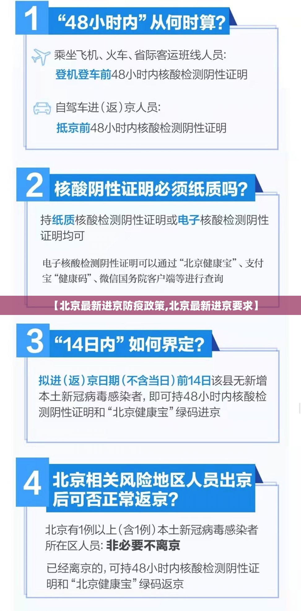【北京最新进京防疫政策,北京最新进京要求】 【北京最新进京防疫政策,北京最新进京要求】