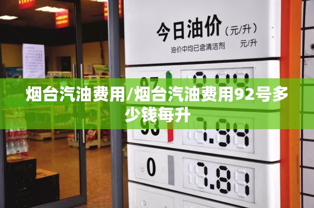 烟台汽油费用/烟台汽油费用92号多少钱每升 烟台汽油费用/烟台汽油费用92号多少钱每升
