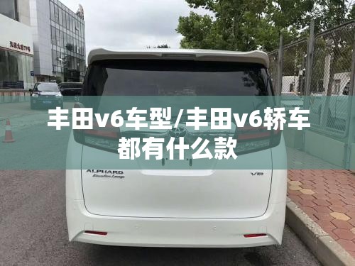 丰田v6车型/丰田v6轿车都有什么款