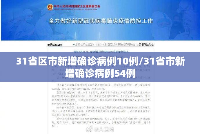 31省区市新增确诊病例10例/31省市新增确诊病例54例 31省区市新增确诊病例10例/31省市新增确诊病例54例