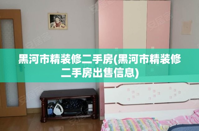 黑河市精装修二手房(黑河市精装修二手房出售信息)