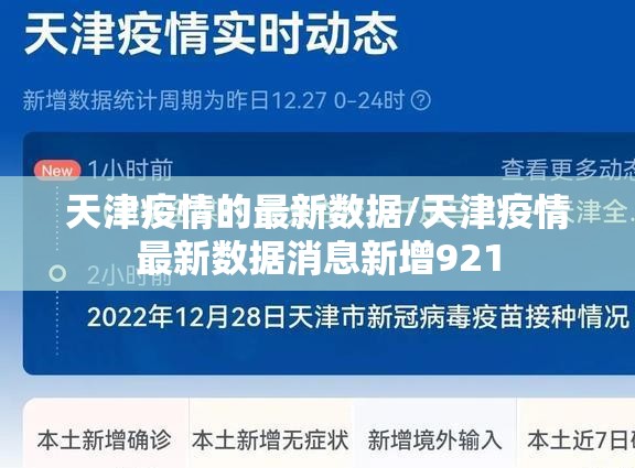 天津疫情的最新数据/天津疫情最新数据消息新增921