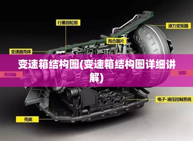 变速箱结构图(变速箱结构图详细讲解)