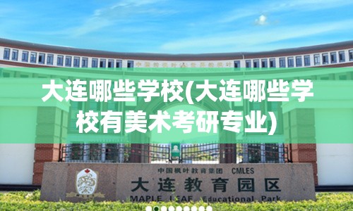 大连哪些学校(大连哪些学校有美术考研专业) 大连哪些学校(大连哪些学校有美术考研专业)