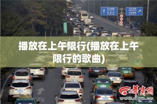 播放在上午限行(播放在上午限行的歌曲)