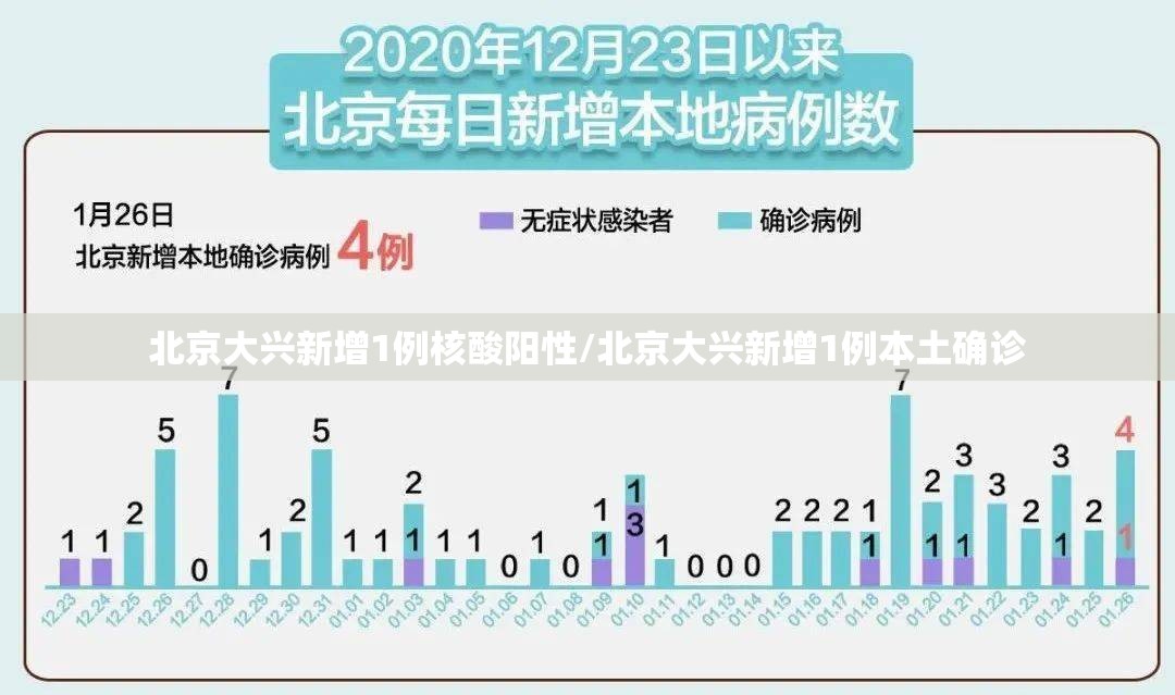 北京大兴新增1例核酸阳性/北京大兴新增1例本土确诊