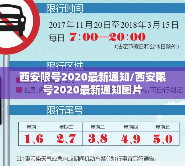 西安限号2020最新通知/西安限号2020最新通知图片 西安限号2020最新通知/西安限号2020最新通知图片