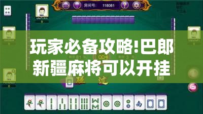 玩家必备攻略!巴郎新疆麻将可以开挂吗	”全程揭秘开挂教程