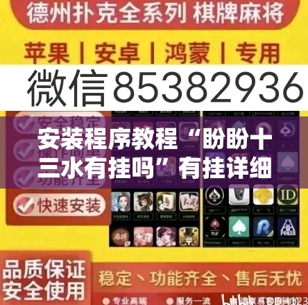 安装程序教程“盼盼十三水有挂吗	”有挂详细开挂教程