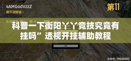科普一下衡阳丫丫竞技究竟有挂吗”透视开挂辅助教程