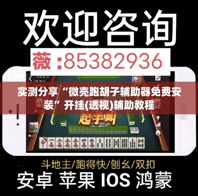 实测分享“微壳跑胡子辅助器免费安装”开挂(透视)辅助教程
