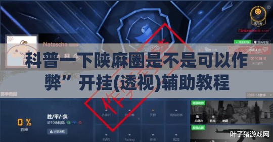 科普一下陕麻圈是不是可以作弊	”开挂(透视)辅助教程