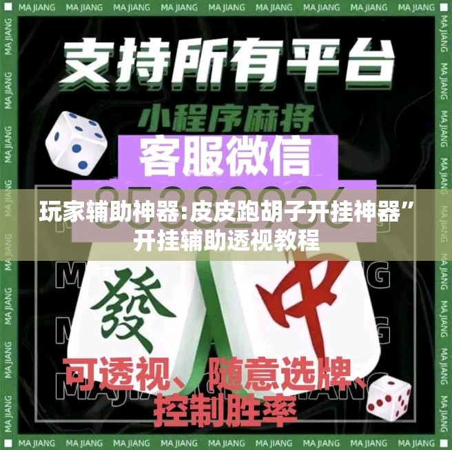 玩家辅助神器:皮皮跑胡子开挂神器”开挂辅助透视教程