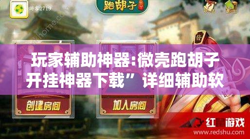 玩家辅助神器:微壳跑胡子开挂神器下载”详细辅助软件教程