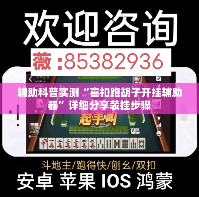 辅助科普实测“喜扣跑胡子开挂辅助器	”详细分享装挂步骤