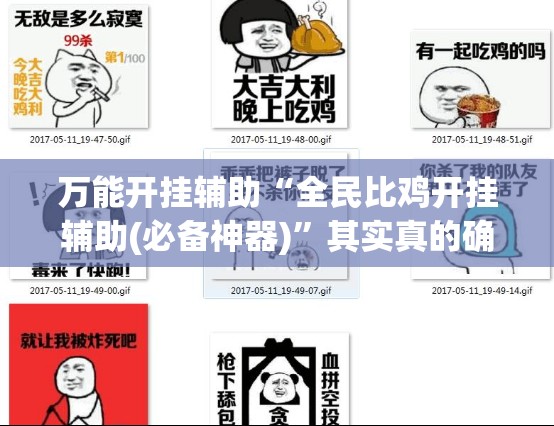万能开挂辅助“全民比鸡开挂辅助(必备神器)	”其实真的确实有挂